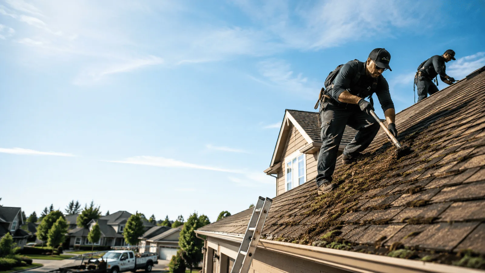 Roof Moss Removal in Springbrook, IA near me
